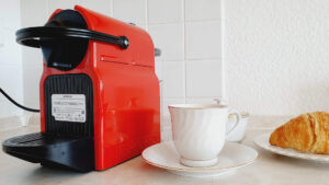Küche Kaffeemaschine Wilhelmsplatz Kienreich Apartments