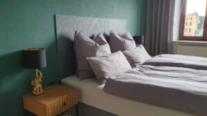Kienreich Apartments Görlitz Wilhelmsplatz Doppelbett